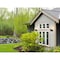 Z-Lite Laurent Outdoor Wall, 1-Light, 8 In.W x 9 In.L x 12.5 In.H, Black/Clear Seedy 599M-BK - alternate 6